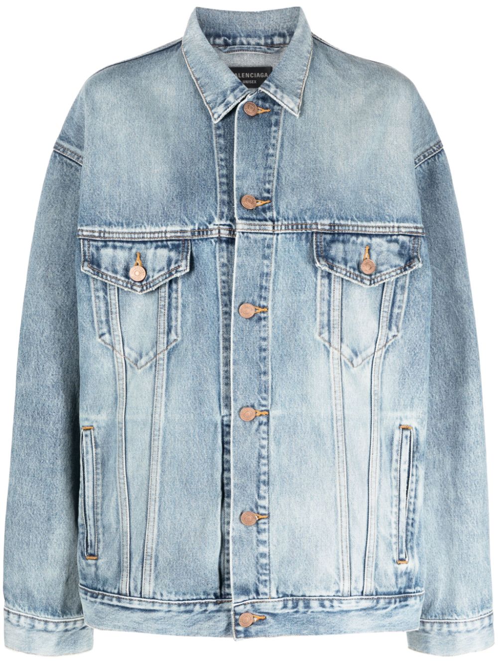 Balenciaga Clear Blue Coat for Women | Winter Fashion Outerwear | Perfect for Casual Wear, Office & Outdoor Activities