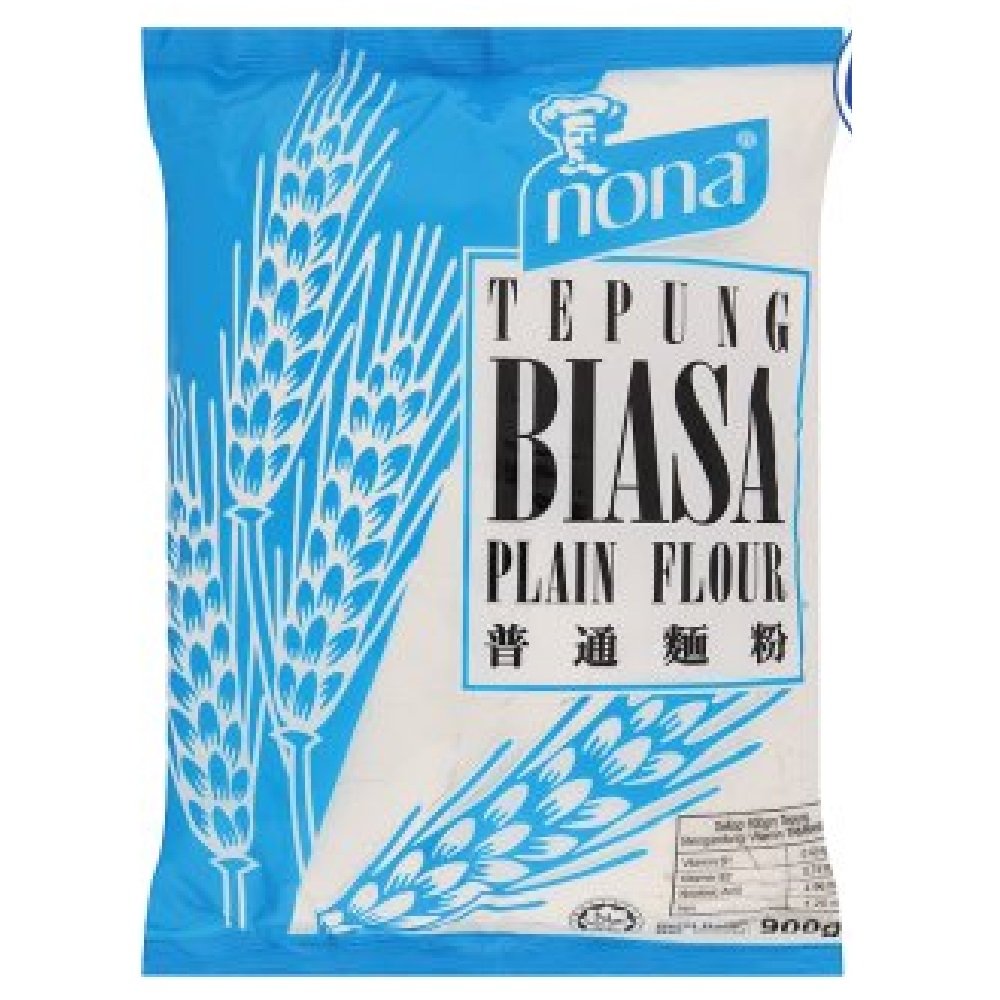 Nona Plain Flour 900g (6 Pack) - Premium All-Purpose Flour for Baking, Cooking & Pastry Making