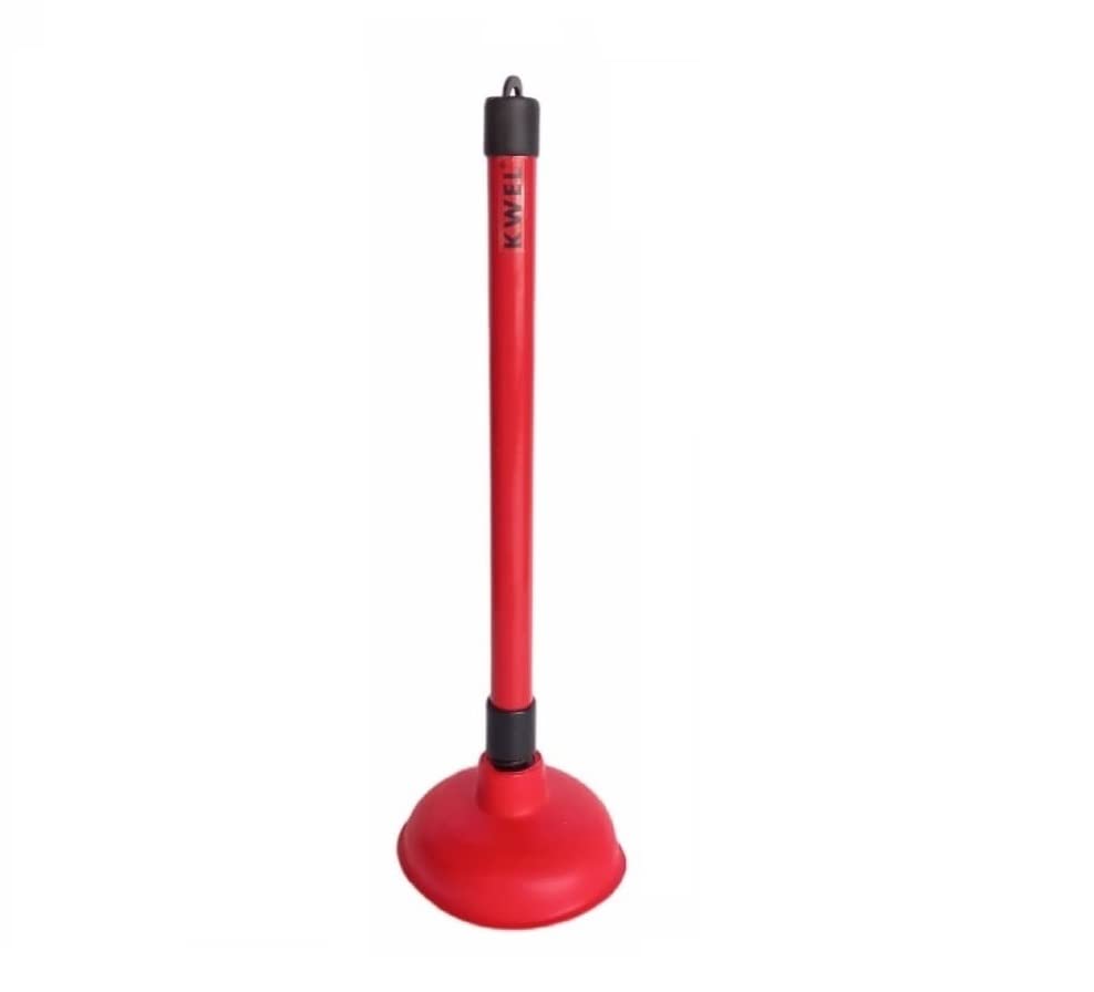 KWEL Drain Unclogger - Powerful Sink & Toilet Plunger for Kitchen, Bathroom Clogs - Heavy Duty Drain Cleaner Pump (Medium Size, Pack of 1) - Perfect for Hair, Food Waste & Soap Scum Removal
