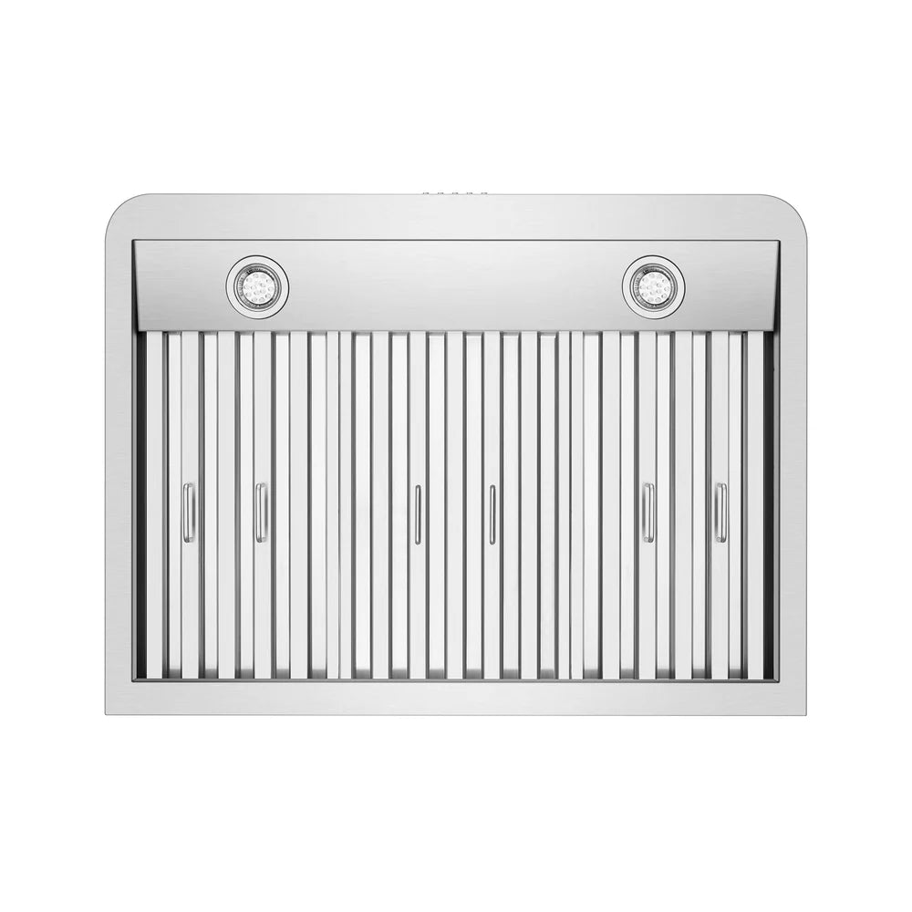 Empava 30-Inch Under Cabinet Range Hood 500 CFM Ducted Stainless Steel Kitchen Vent Hood with Filters - Perfect for Modern Home Cooking & Smoke Removal