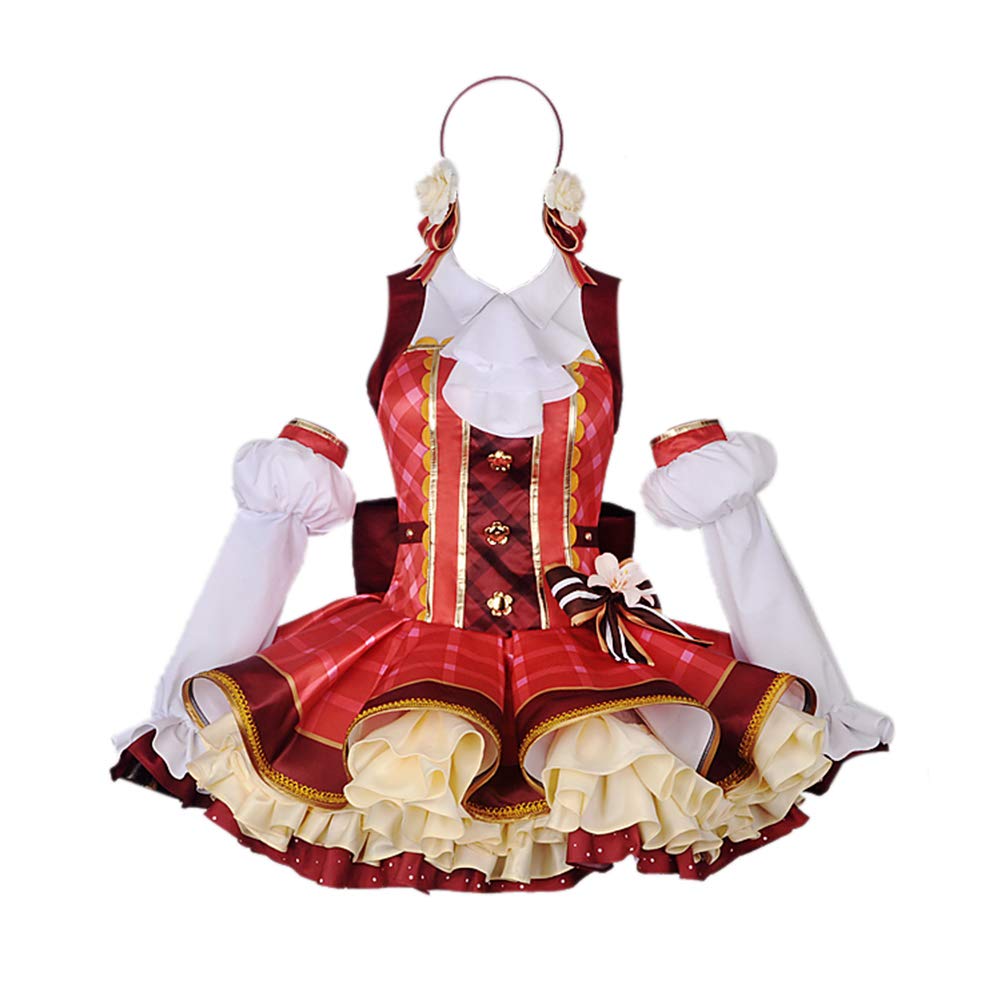 ROLECOS Girls Flower Bouquet Cosplay Costume - Japanese Anime Lolita Dress for Cosplay, Halloween & Tea Parties