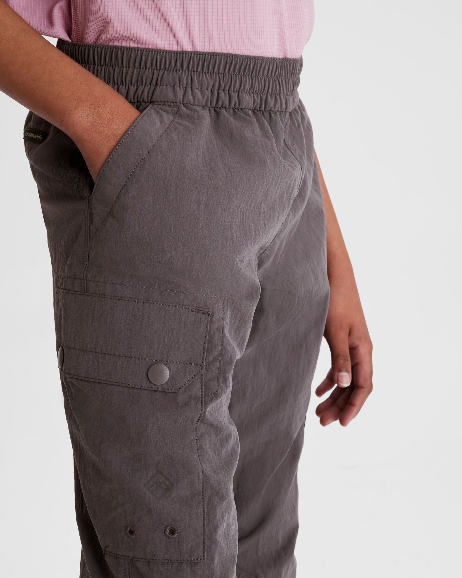 Girls' EVRY Day Cargo Pants - Light Quartz Color, Comfortable & Stylish Casual Pants for School, Outdoor Activities & Everyday Wear