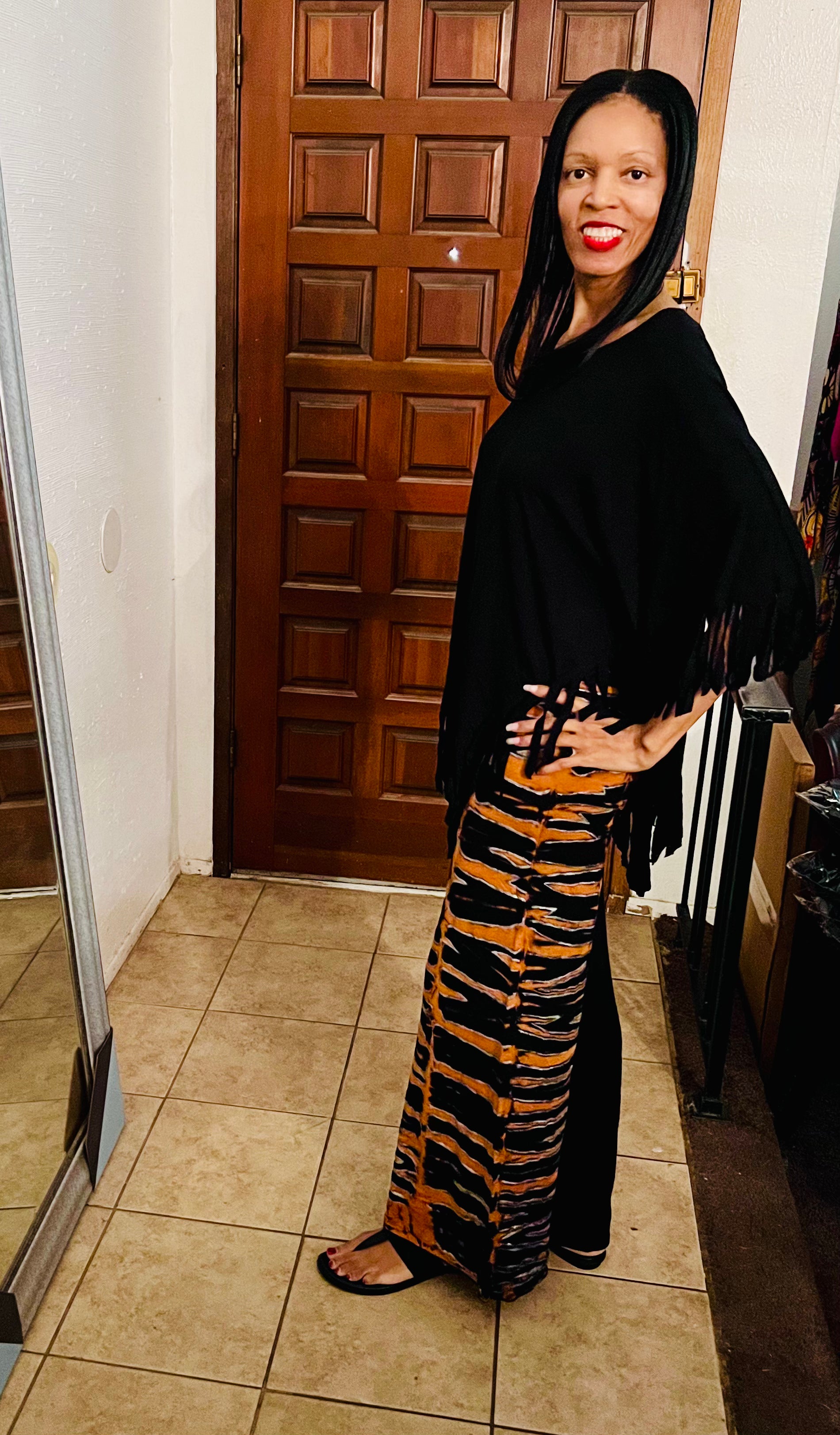 Stylish Fringe Palazzo Pants Set for Women - Boho Chic Lounge & Summer Outfit | Perfect for Beach, Vacation, and Casual Wear