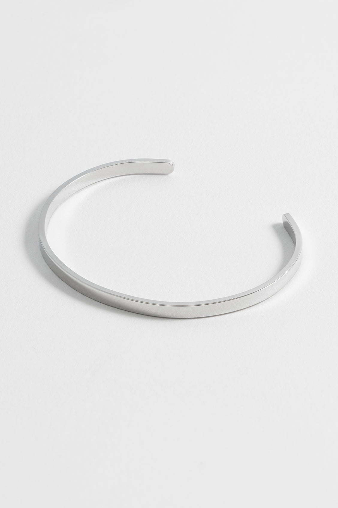 Stylish Men's Fine Bangle Bracelet - Elegant Silver or Gold Plated Cuff for Casual & Formal Wear - Perfect Gift for Him, Anniversary or Special Occasion