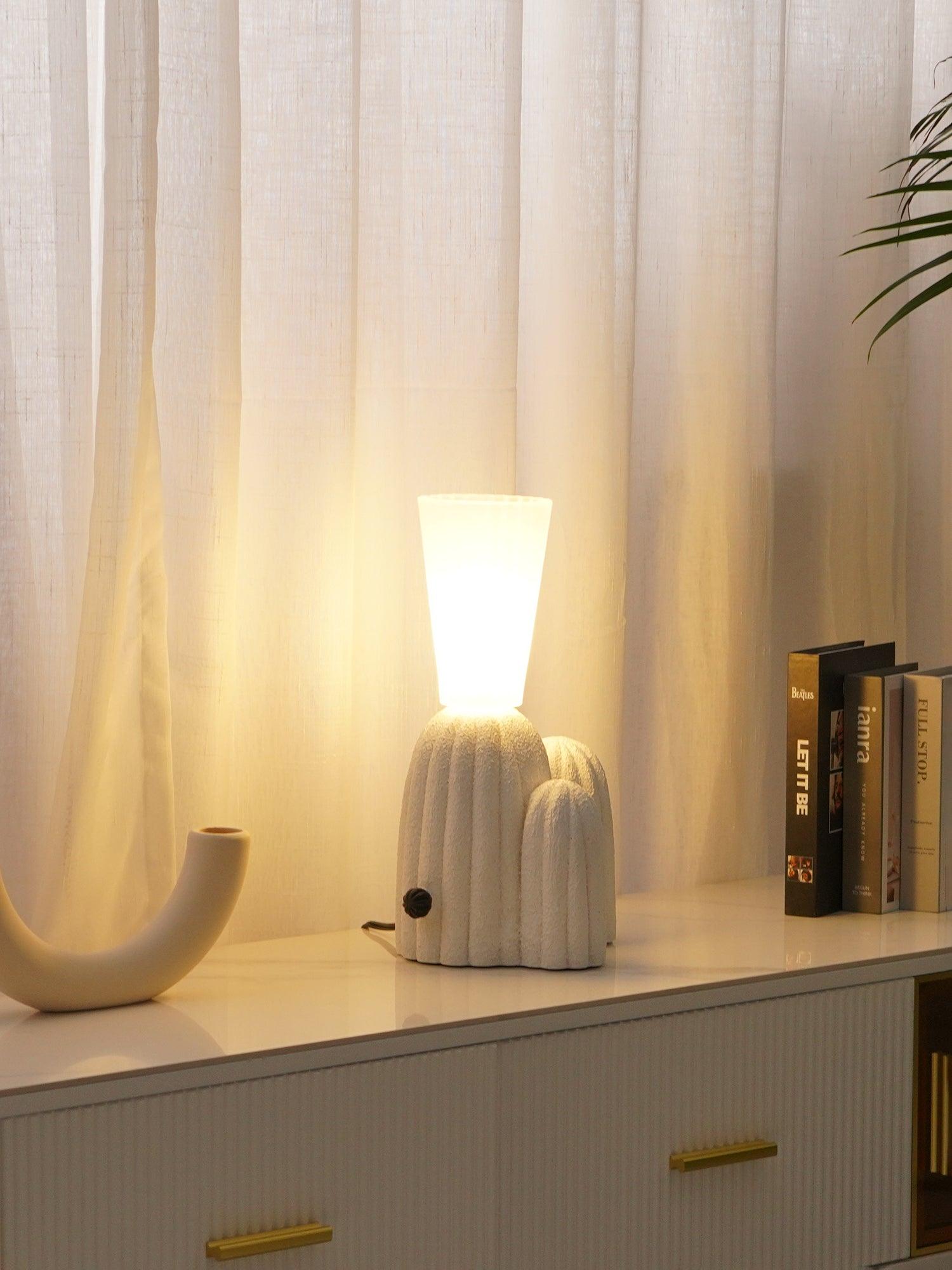 Cactus Night Light - 3D LED Desk Lamp for Bedroom, Nursery, Living Room | Perfect for Kids Room Decor, Relaxation & Ambient Lighting