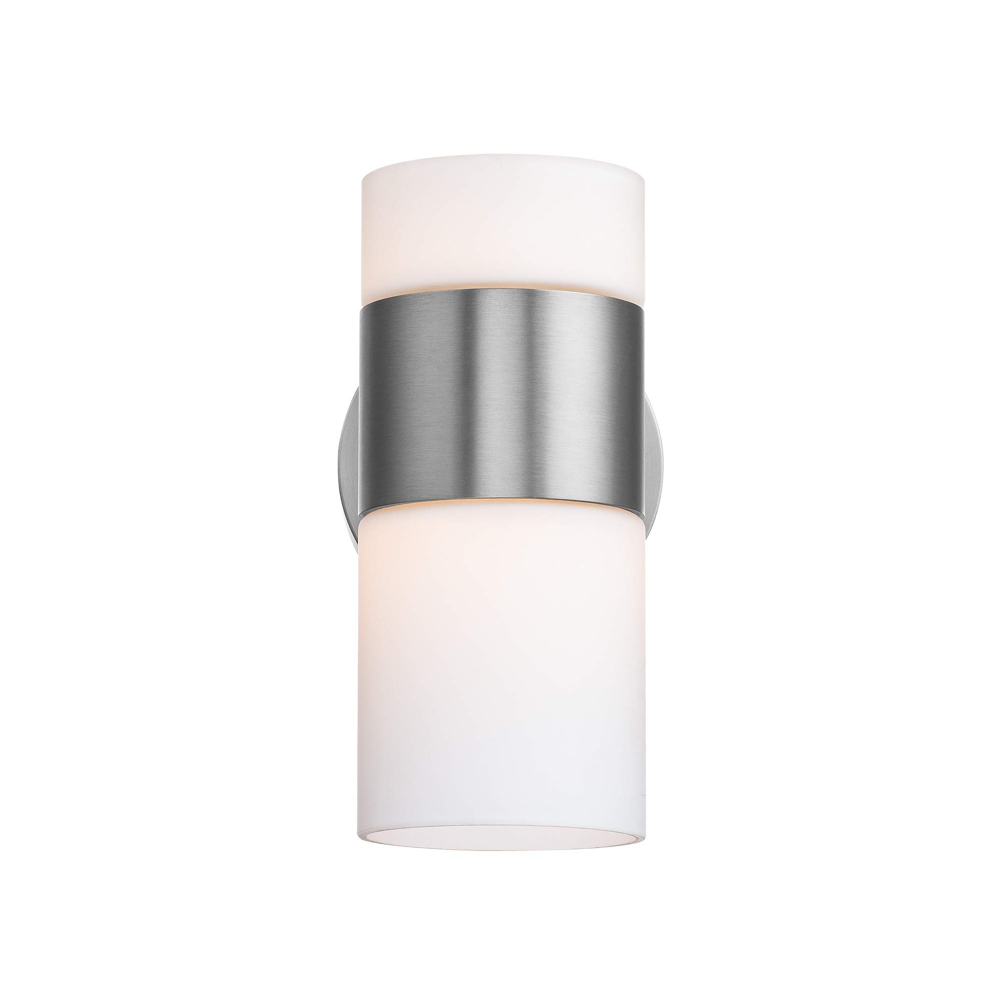 WAC Lighting dweLED Pencil Skirt LED Adjustable Task Light 3000K Brushed Nickel - Perfect for Office Desk, Reading Nook & Craft Room Lighting