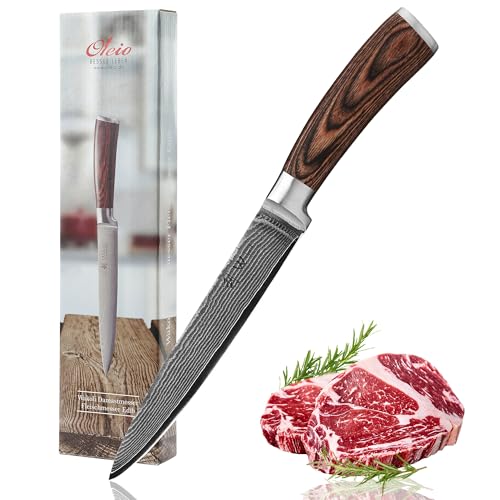 1pc-Damascus Carving Knife (7 Inchh)