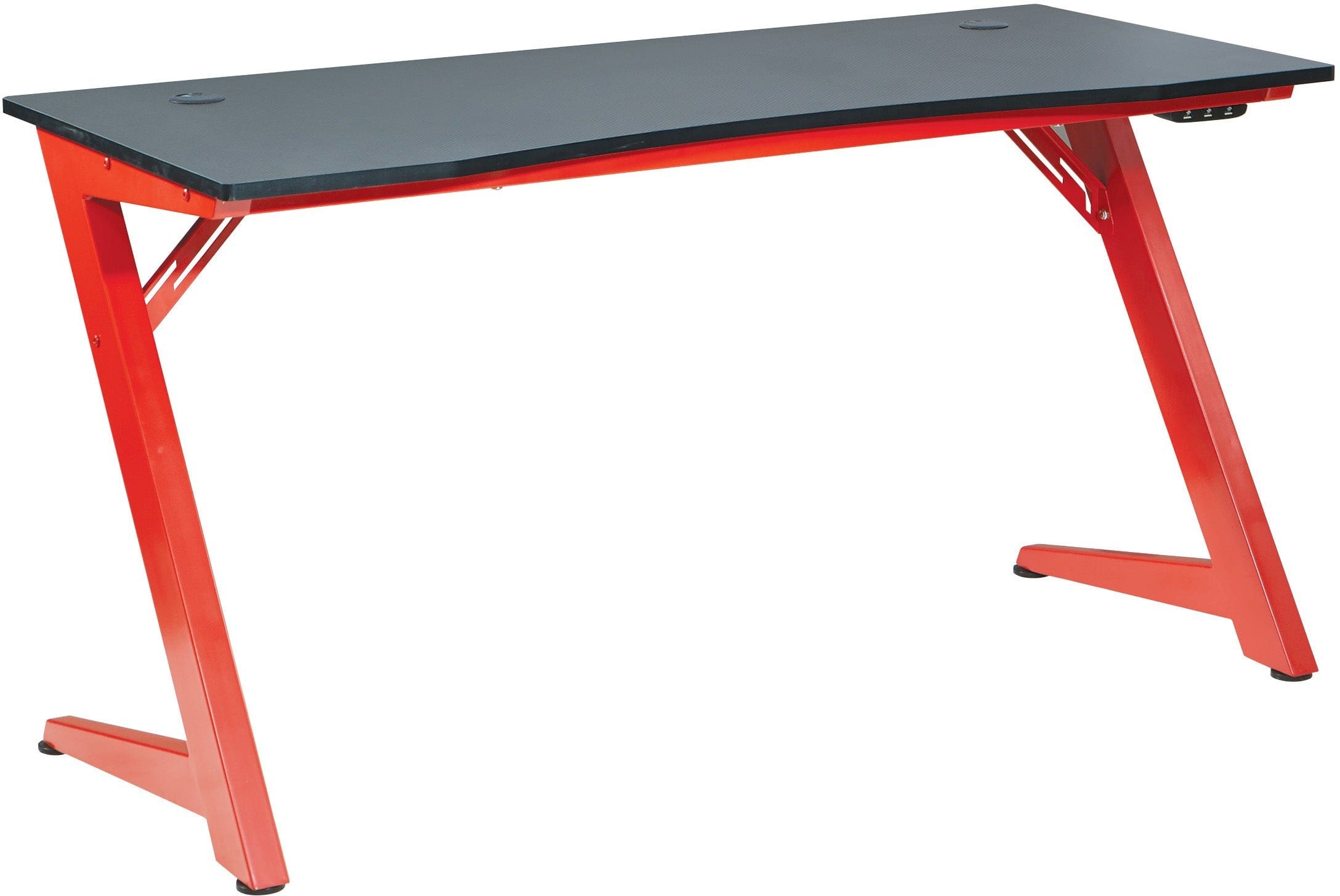 Office Star Beta Battlestation Gaming Desk [BET25] - Ergonomic Computer Desk for PC & Console Gamers - Perfect for Home Office, Streaming Setup & Esports Gaming
