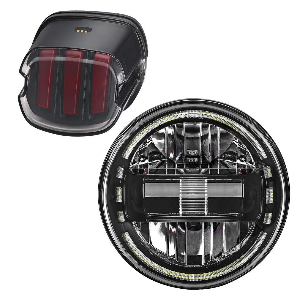 7-Inch LED Headlights and Tail Lights for Cars, Trucks & SUVs - High Performance, Durable & Waterproof for Night Driving & Off-Road Adventures