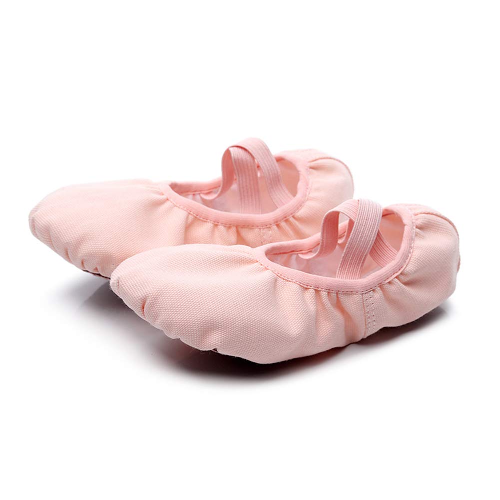 MSMAX Professional Canvas Ballet Slippers for Dance Practice - Lightweight Ballet Flats for Girls, Boys & Women | Perfect for Ballet Class, Dance Studio & Home Practice