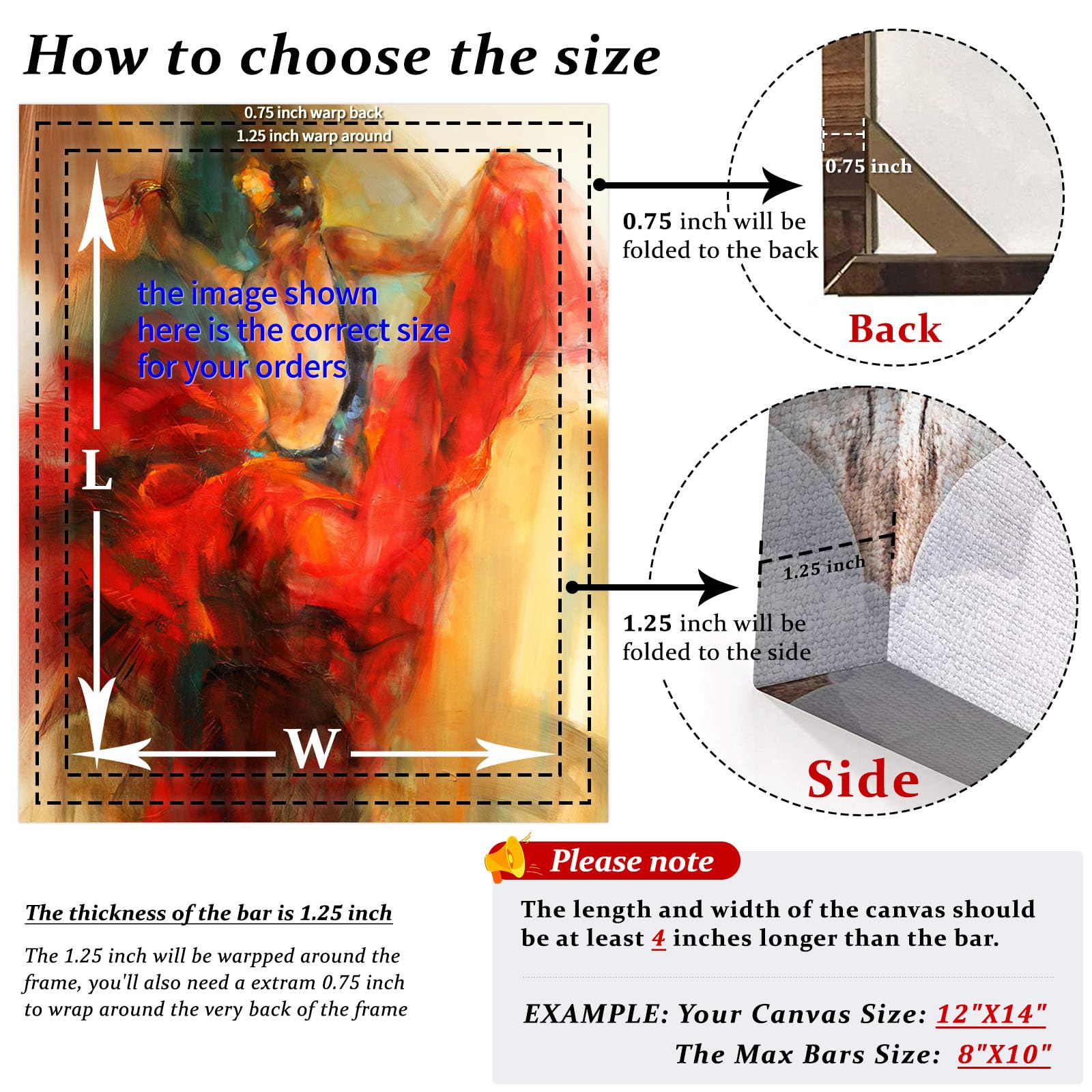 DIY Wood Canvas Stretcher Bars 24X32 Inches - Premium Gallery Wrap Poster Frame Kit for Canvas Paintings | Easy to Assemble | Perfect for Home Decor, Art Studios & Professional Framing