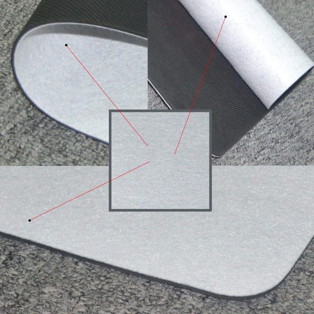 YQ Park Durable Rubber Doormat - Waterproof Non-Slip Entry Mat for Indoor/Outdoor Use - Perfect for Front Door, Patio, Bathroom & High Traffic Areas