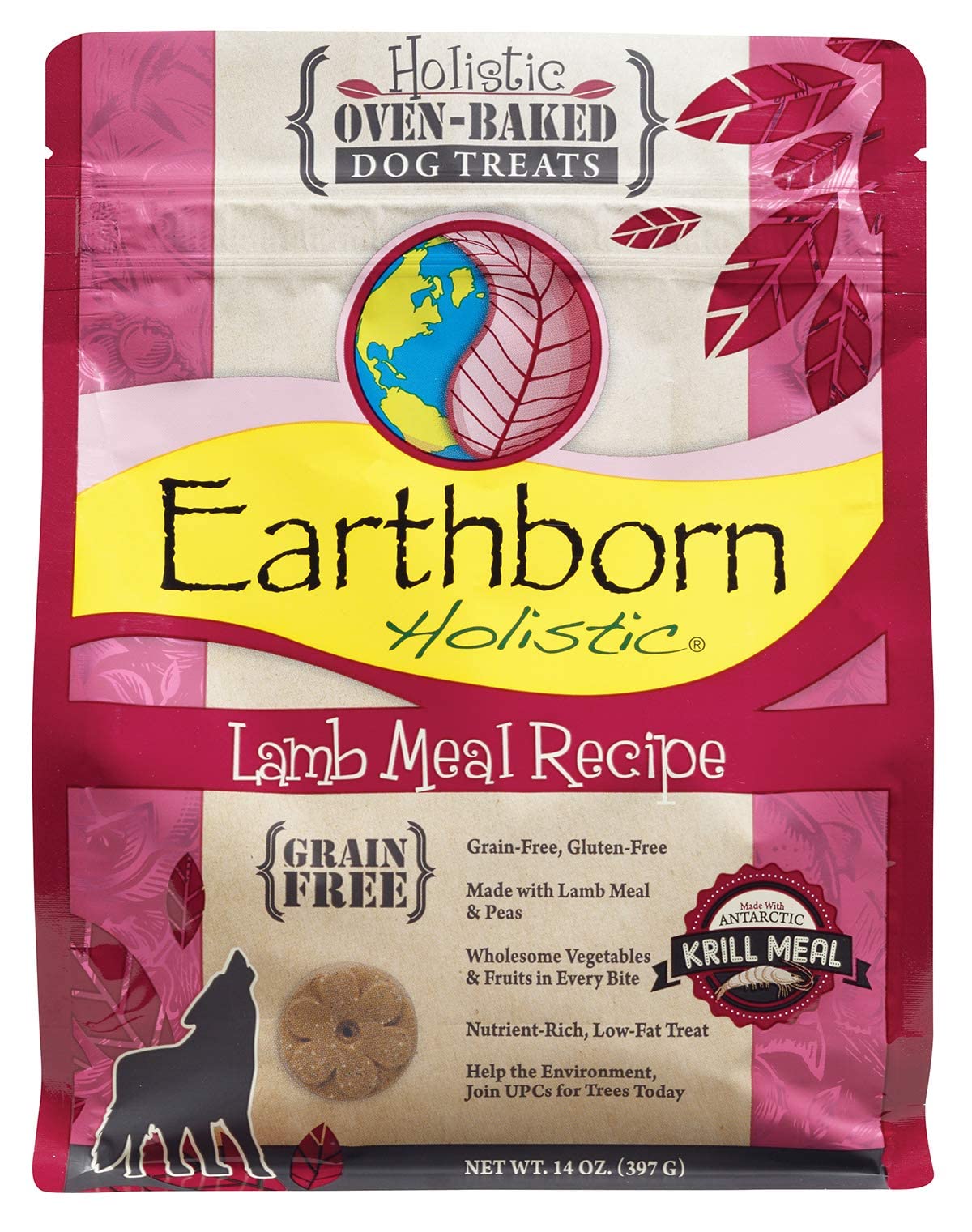 Holistic Oven-Baked Lamb Meal Dog Treats - Natural & Healthy Snacks for Training & Rewards (1-Pack) - Perfect for Small & Medium Breeds