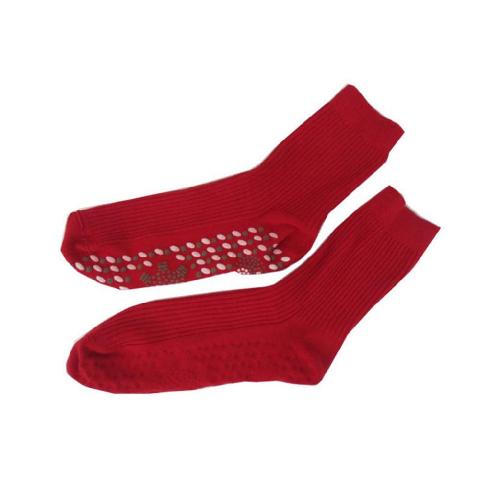 Bornbayb Unisex Self-Heating Magnetic Socks - Winter Warm Thermal Socks for Men & Women with Massage Therapy - Perfect for Cold Weather, Outdoor Activities & Foot Health Care