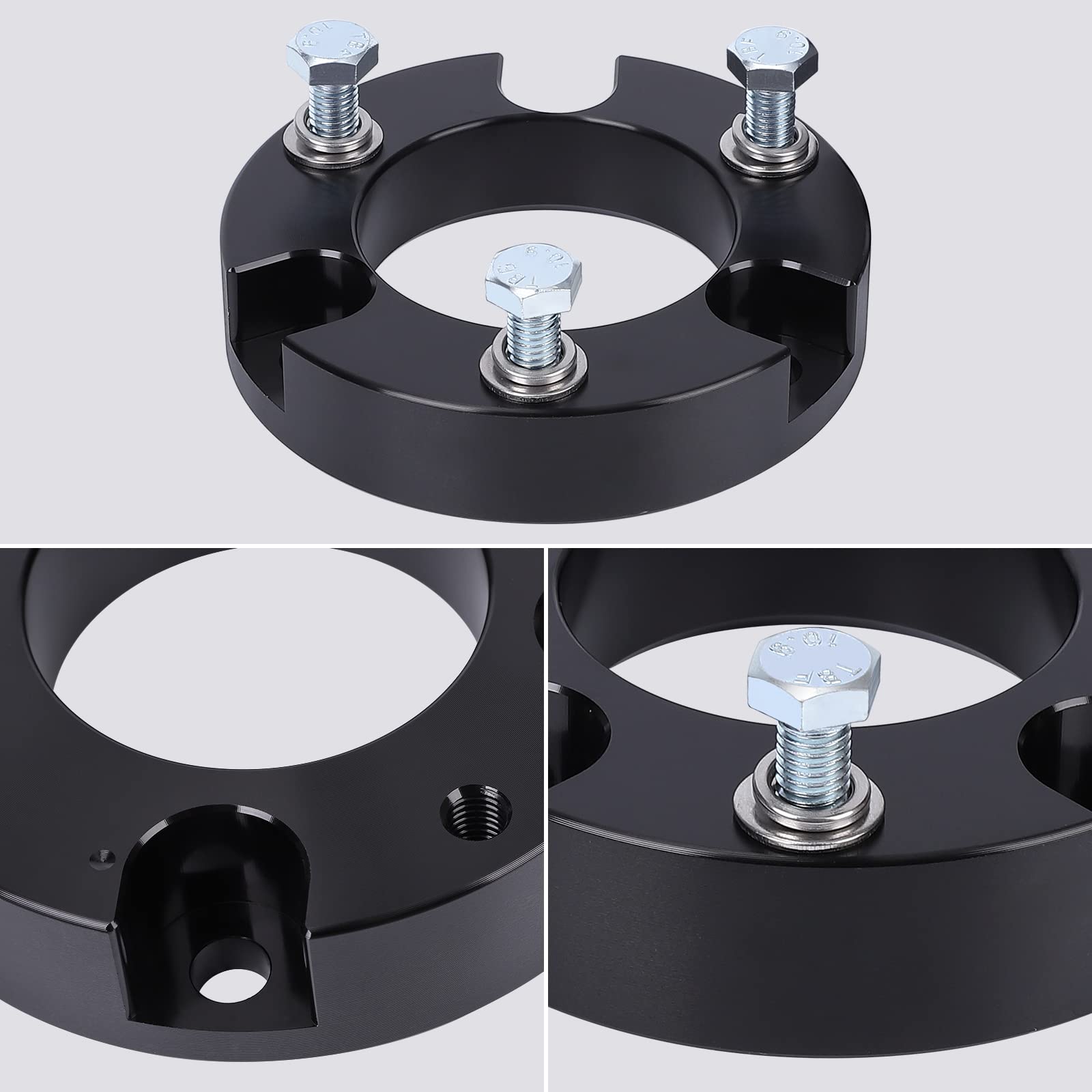 GARVEE 2 Inch Front Leveling Lift Kit Strut Spacer for 1999-2006 Toyota Tundra - Off-Road Suspension Leveling for Improved Ground Clearance & Towing