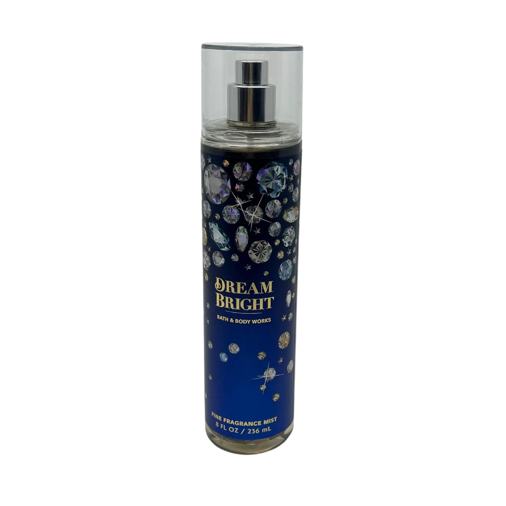 Bath & Body Works DREAM BRIGHT 3-Piece Gift Set - Shower Gel, Body Mist & Lotion with Blue Bow | Holiday Gifts for Women, Christmas Present, Birthday Gift Idea | Perfect for Self-Care, Spa Day & Special Occasions