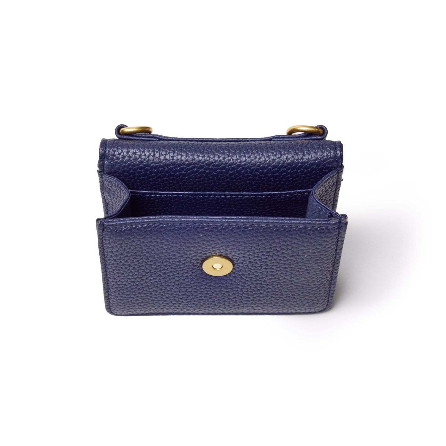 Mini Pebble WOC Handbag in Navy Blue - Stylish Crossbody Bag for Women, Perfect for Everyday Use, Work, and Evening Out
