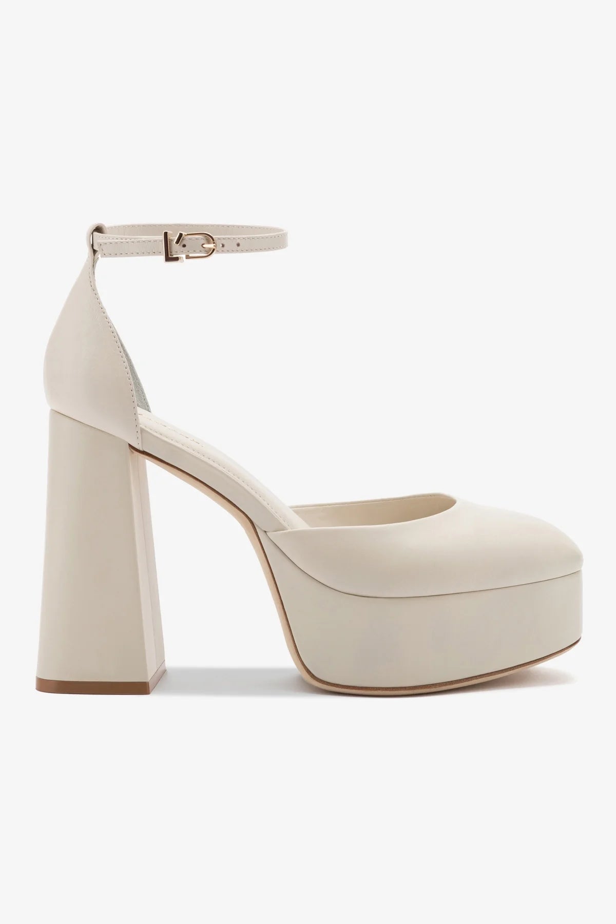 Ari Pump Women's Shoes in Ivory Leather - Elegant & Comfortable Heels for Work, Party & Wedding | Perfect for Office, Formal Events & Special Occasions