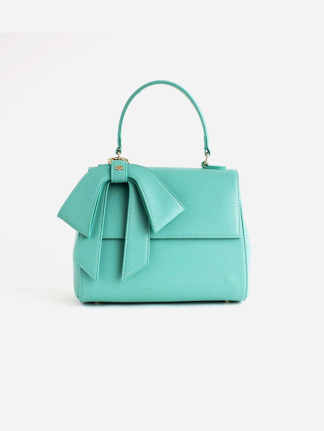 Vegan Leather Handbag for Women | Cottontail Crossbody Purse in Cyan | Ethical Fashion Accessory for Work, Travel & Everyday Use