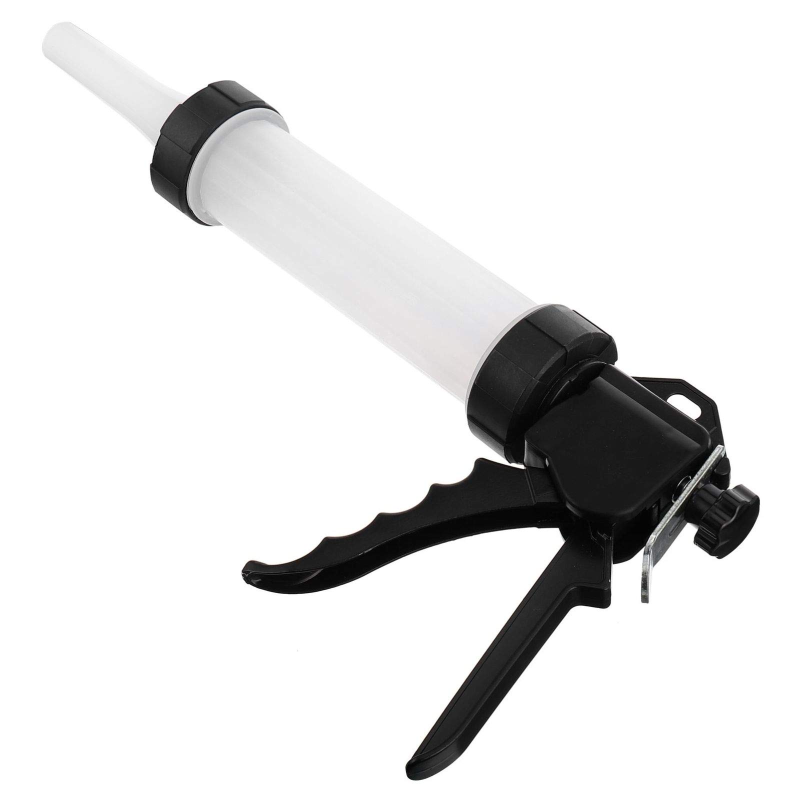 Manual Sausage Stuffer Maker - Hand Operated Meat Filler Tool for Salami & Sausages with 12.97x8.25x2.59 Inch Funnel - Perfect for Home Kitchen, BBQ Parties & DIY Charcuterie