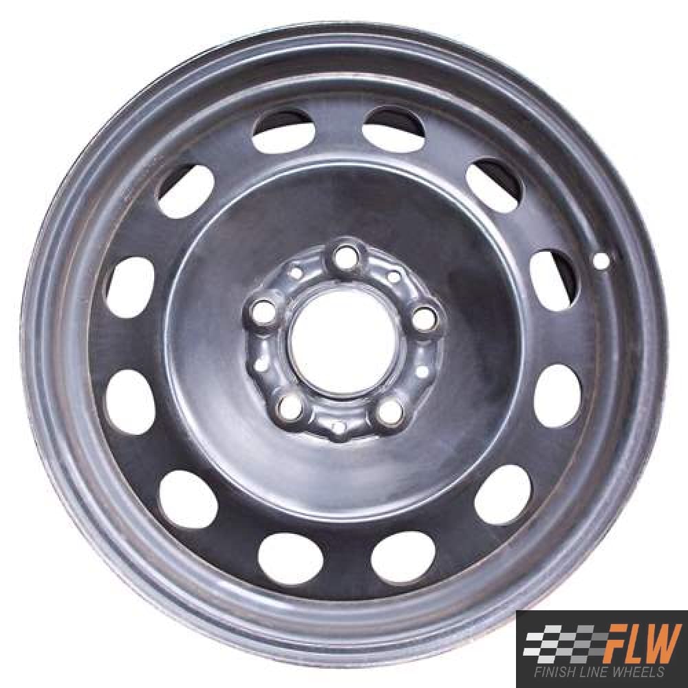 Original BMW 323i Factory Steel Wheel 1999-2000 (Part #S.59308.BLK) - Replacement Wheel for BMW 3 Series E46 - Perfect for Restoration & Winter Tires
