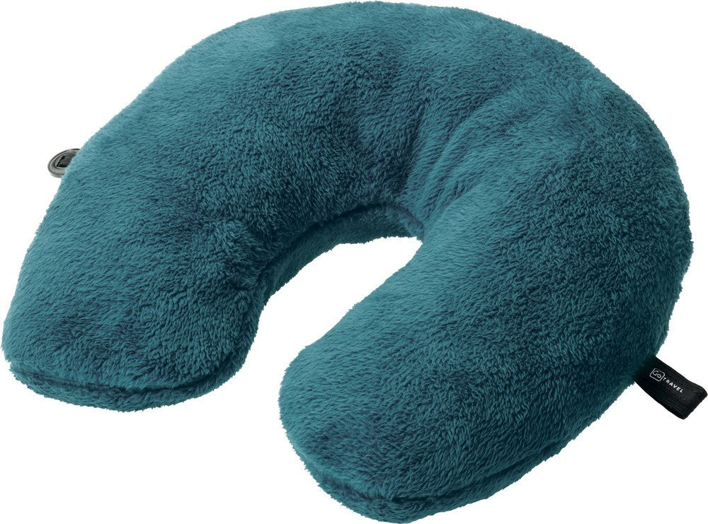 Go Travel Plush Pillow - Ultra Soft Neck Support for Airplane, Car & Home Use | Comfortable Travel Accessories for Adults & Kids