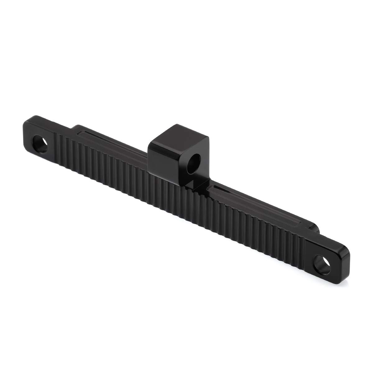 BlackPath Harley Davidson Fat Bob Headlight Bracket Mount Kit - Compatible with 2018-2021 Models - T6 Billet Aluminum Aftermarket Conversion (Black) - Perfect for Custom Motorcycle Upgrades & Night Riding Safety