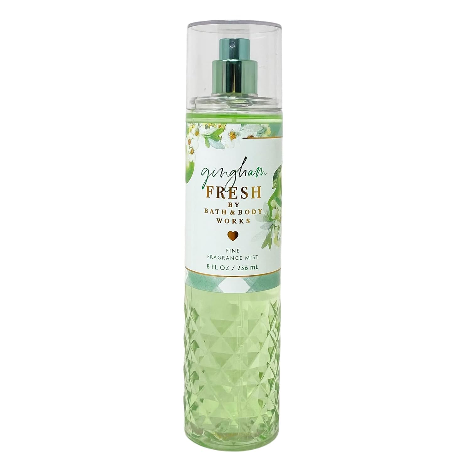Bath & Body Works Gingham Fresh Body Spray Mist - 8 fl oz / 236 mL Long-Lasting Fine Fragrance for Women - Perfect for Daily Use, Work, Gym & Special Occasions