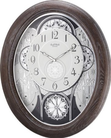 Rustic Coastal Wall Clock - Vintage Wooden Analog Clock with Silent Movement - Perfect for Farmhouse, Beach House & Coastal Home Decor