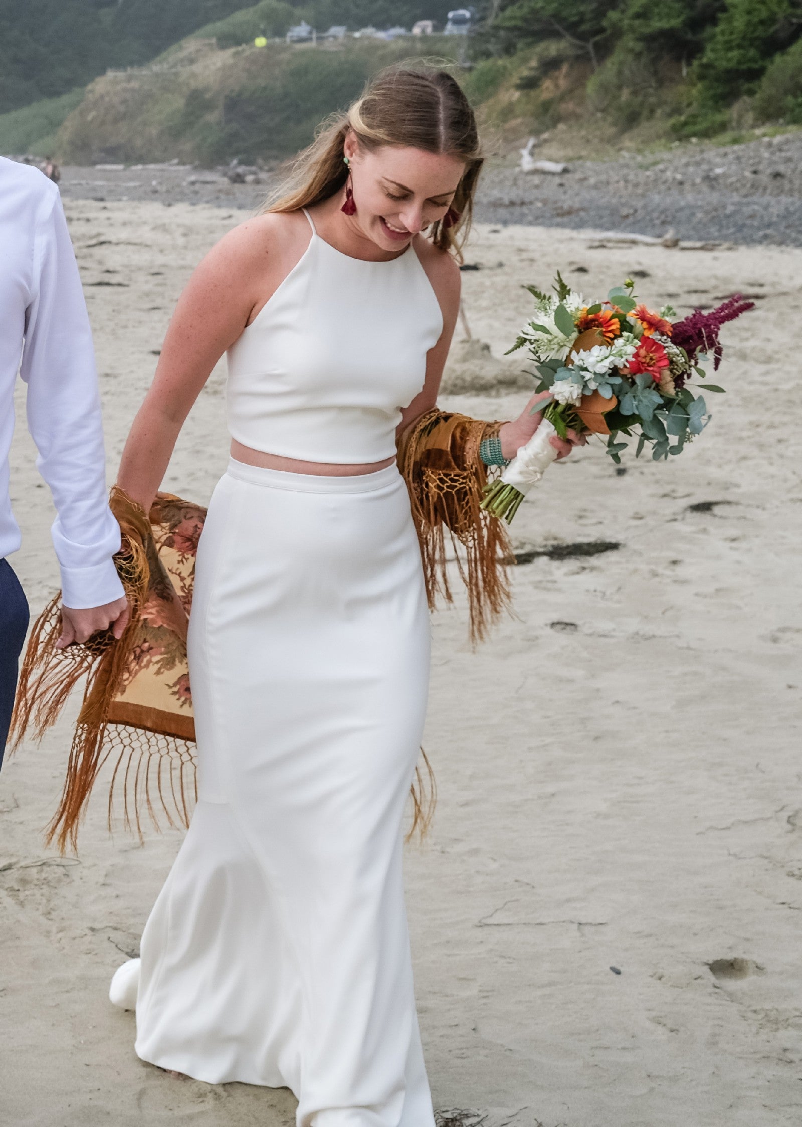 BHLDN Amy Kuschel Hayley Top - Elegant Lace Bridal Blouse for Wedding & Special Occasions | Perfect for Bridal Shower, Engagement Photos & Romantic Dates