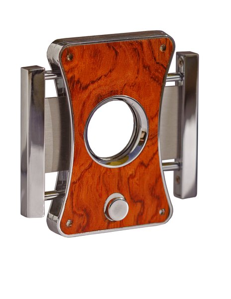 Premium Brizard & Co Elite Series 2 Bubinga Wood Cigar Cutter - Luxury Handcrafted Guillotine Cutter for Perfect Cuts | Perfect for Cigar Aficionados, Gifts & Special Occasions
