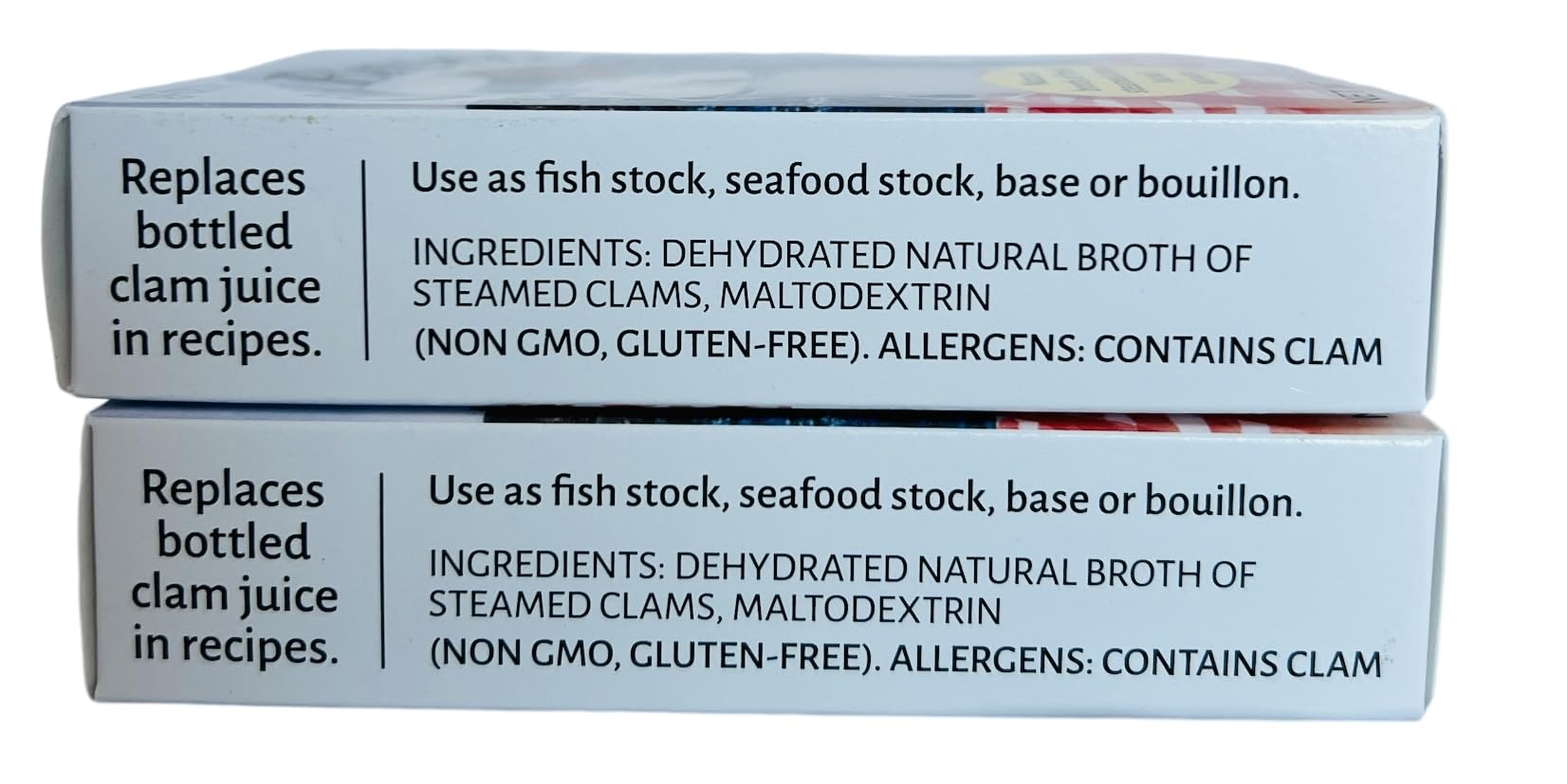 Premium St. Ours Clam Broth Chowder & Stock - 2 Boxes (4 Cups Total, 0.7 oz Each) | Rich Seafood Flavor for Soups, Stews & Cooking | Perfect for Chowders, Risottos & Seafood Dishes