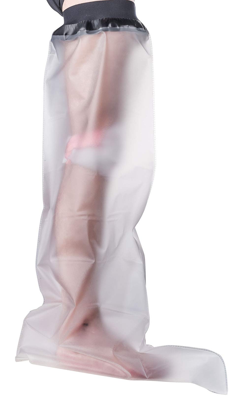 Waterproof TPU Full Leg Cast Protector for Shower - Reusable Watertight Cover for Broken Leg, Knee, Foot & Ankle Wounds or Burns | Ideal for Post-Surgery, Injury Recovery & Daily Hygiene Care