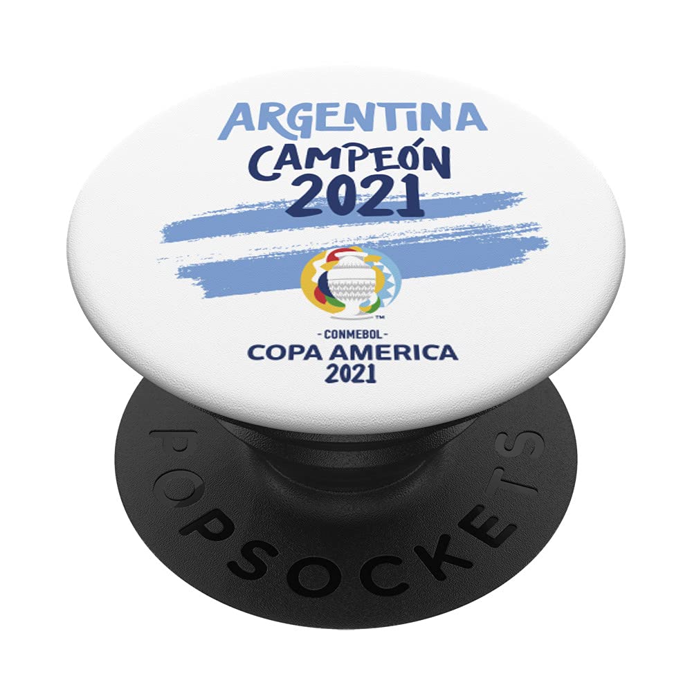 Argentina Copa America 2021 Champion Swappable PopGrip - Custom Phone Grip & Stand for iPhone, Samsung | Perfect for Sports Fans, Travel & Daily Use