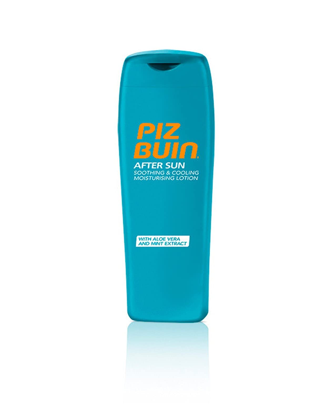 Piz Buin After Sun Moisturizing Lotion with Aloe Vera - 200ml Hydrating Body Lotion for Men & Women - Soothes Sunburn & Replenishes Skin - Perfect for Beach, Pool & Outdoor Activities