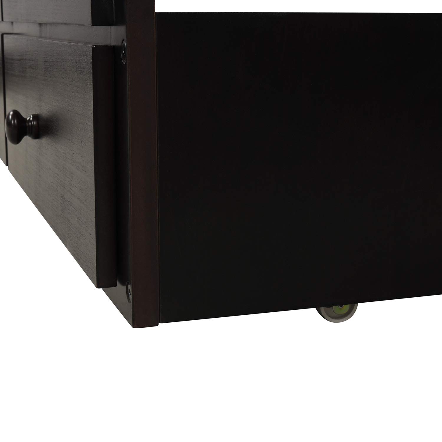 Twin Bunk Bed with Trundle & Storage - Convertible to 2 Beds - Perfect for Kids' Rooms & Guest Rooms