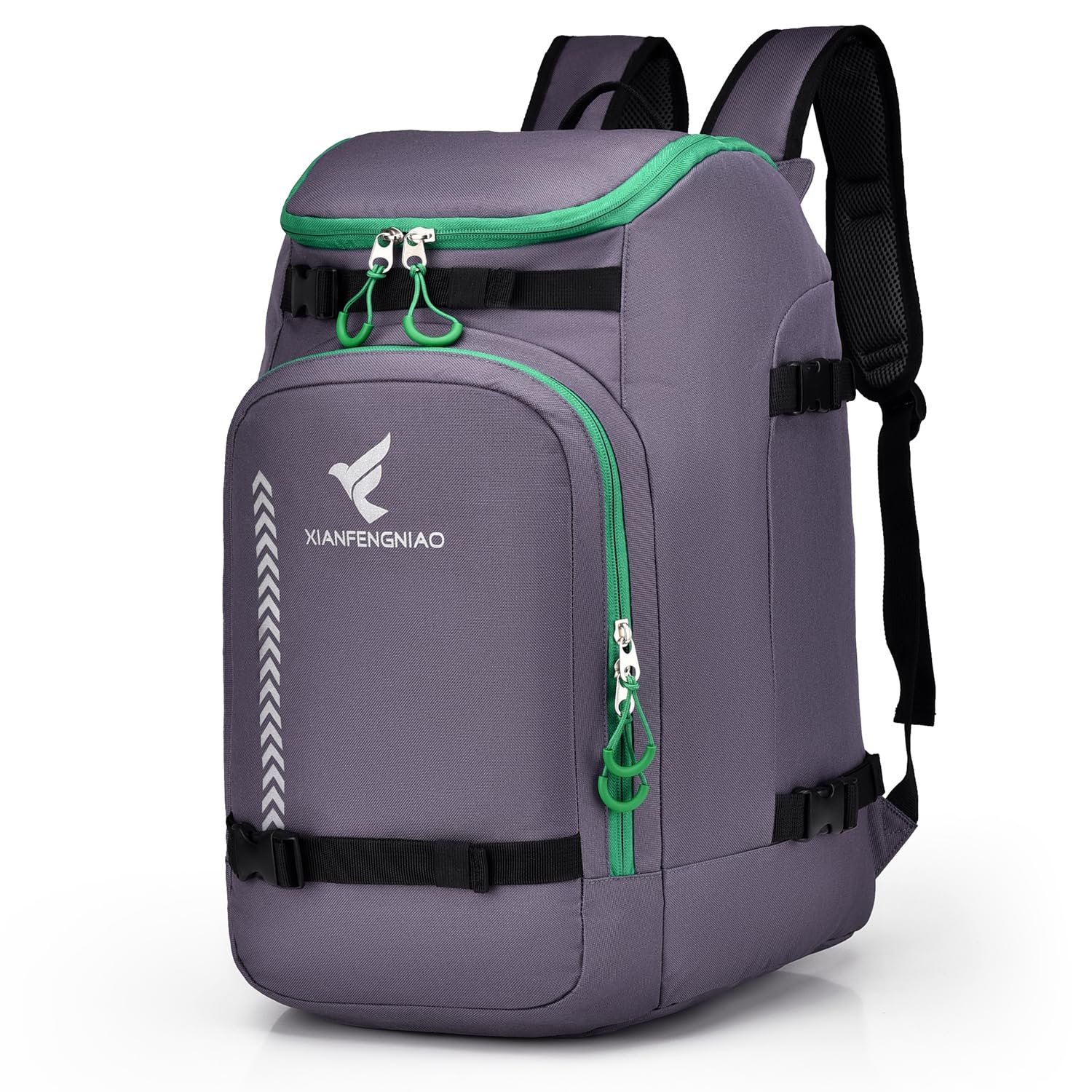 Waterproof 50L Ski Boot Backpack for Men & Women - Carry Ski Boots, Snowboard Boots, Helmet, Goggles & Accessories | Ideal for Skiing, Snowboarding & Winter Travel