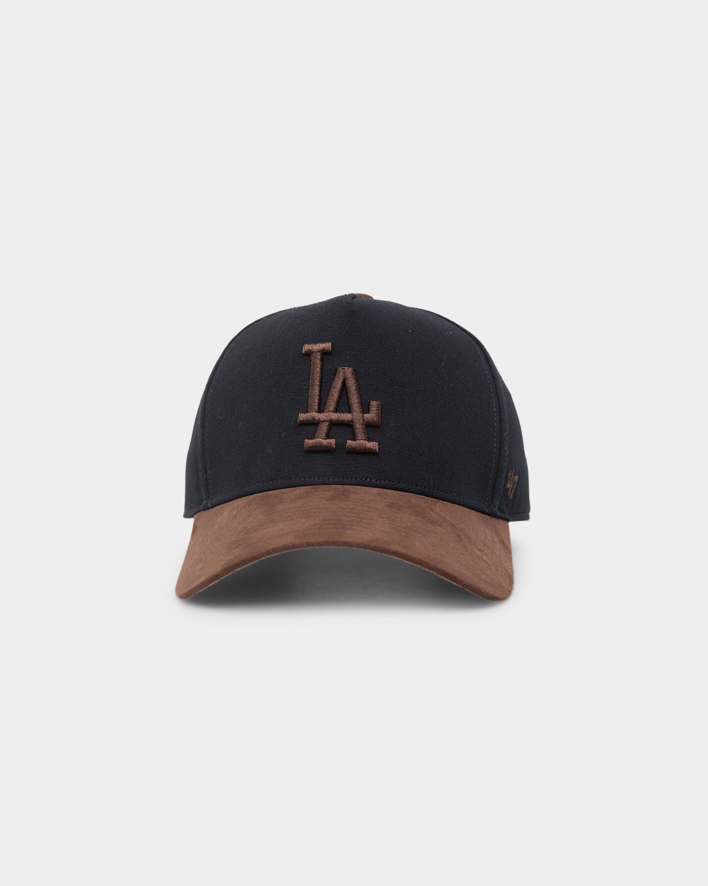 47 Brand Los Angeles Dodgers Black Dune 47 Offside Snapback Vintage Black/Brown Adjustable Baseball Cap - Perfect for Baseball Games, Streetwear Fashion & Casual Outfits