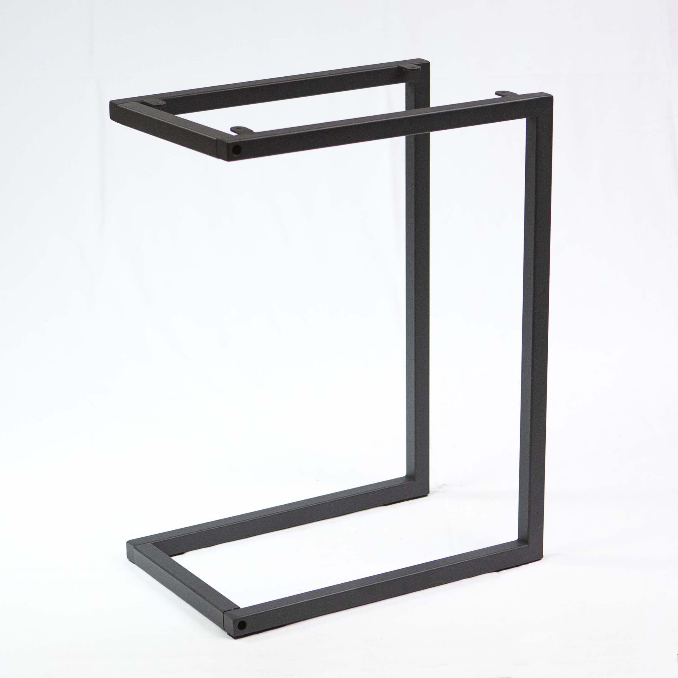 SS003 C-Shaped End Table Base - Sturdy Metal Legs for Sofa, Bedside & Living Room Furniture - Perfect for Coffee Tables, Nightstands & Side Tables