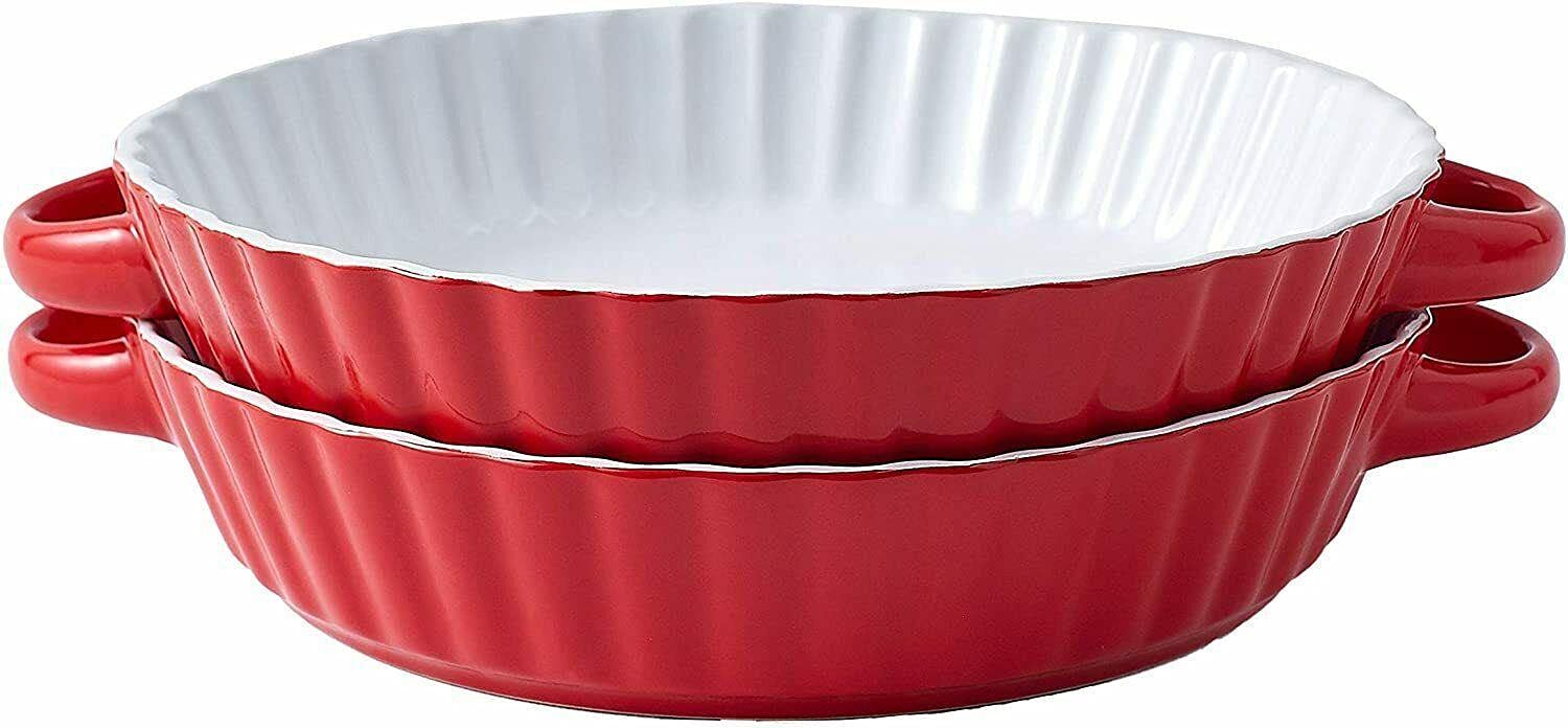 Round Pie Pan Tart Pan Peni Kitchen Cookware Sets - Baking Supplies, Muffin Pan, Cake Pan - Essential Baking Set for Home Bakers & Professional Chefs
