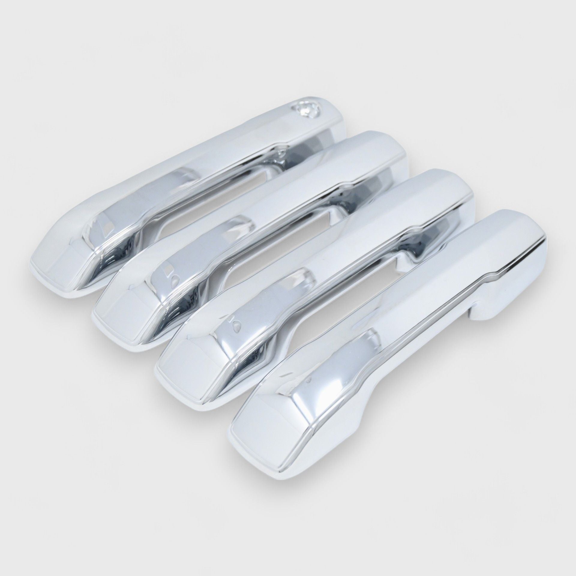 Chrome Door Handle Cover DH333 - Premium Stainless Steel Protection for Cars & Trucks - Perfect for Weatherproofing & Anti-Theft Security