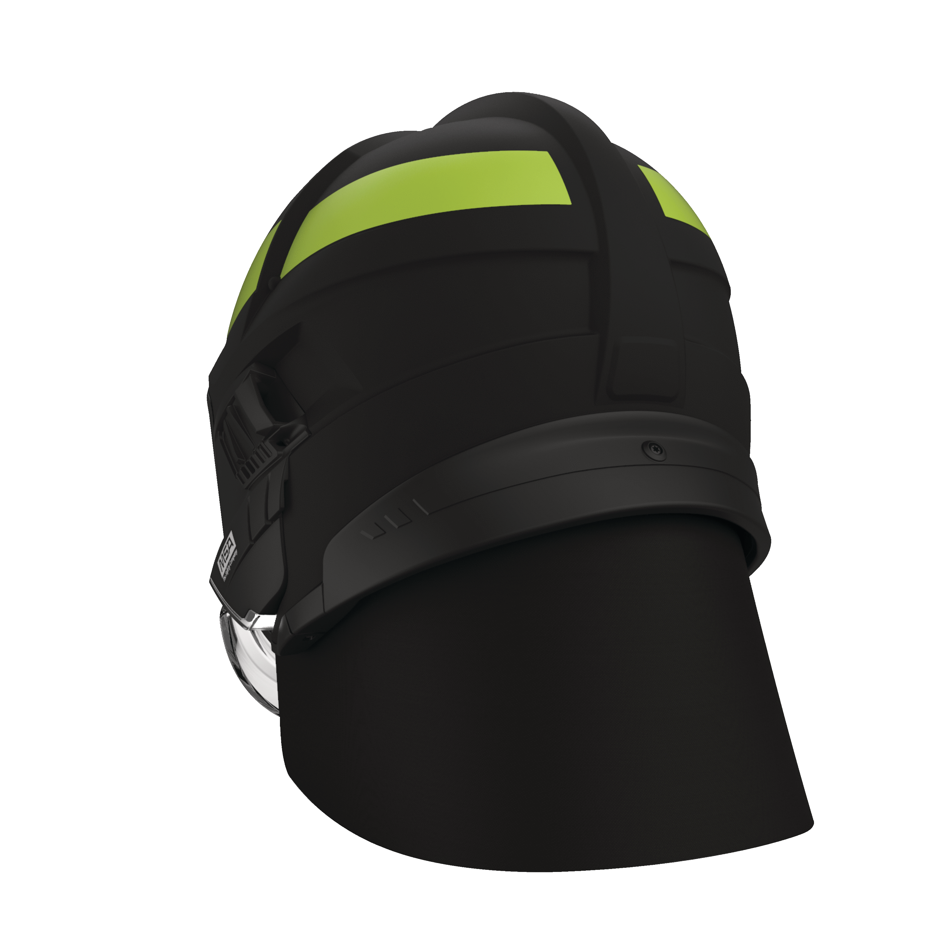 CAIRNS XF1 Modern Firefighter Helmet - Black Matte Finish | Lightweight & Durable Fire Safety Gear for Professional Firefighters & First Responders | Ideal for Emergency Rescue, Firefighting & Hazardous Environments
