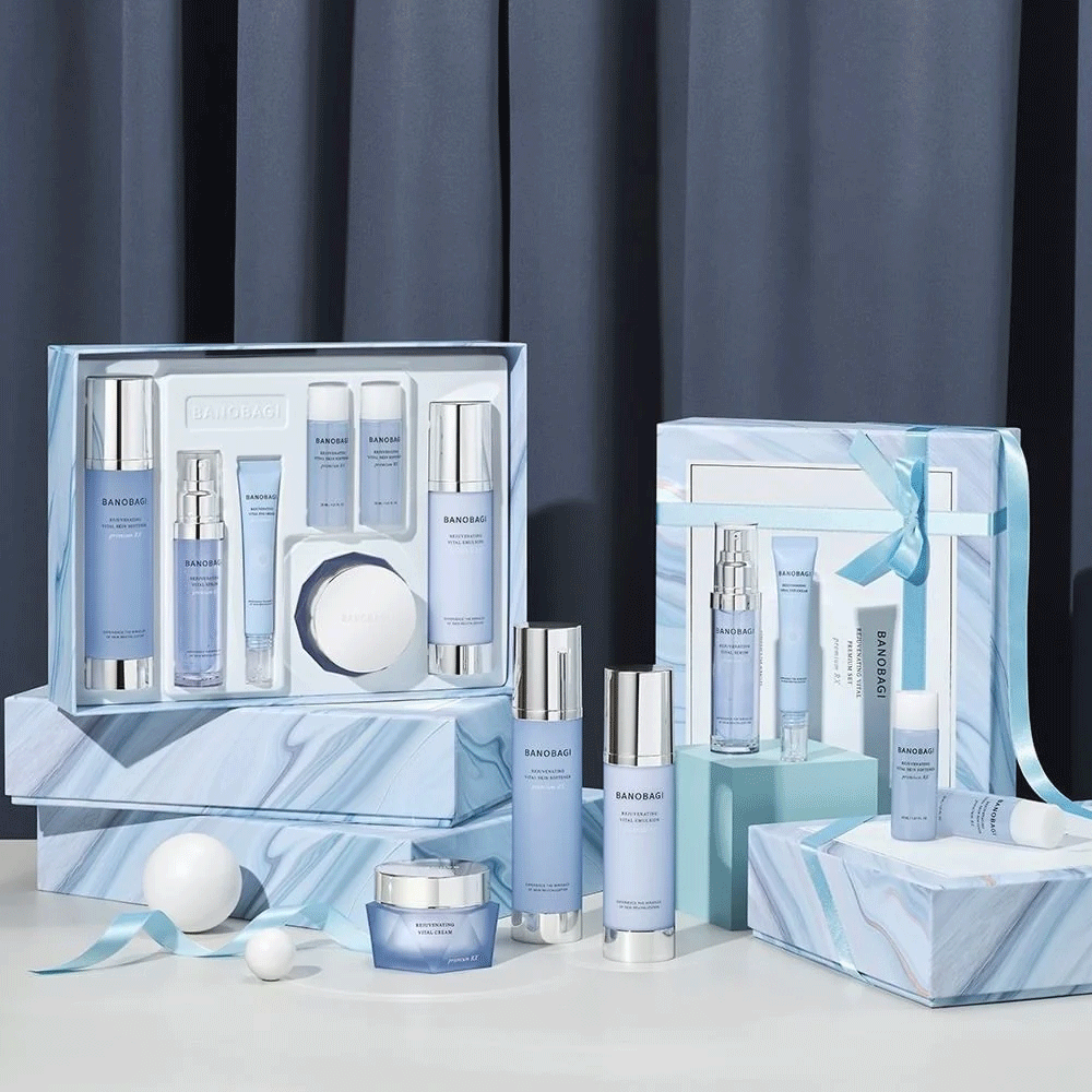 BANOBAGI Rejuvenating Vital Premium Skincare Set - Anti-Aging & Hydrating Facial Care Kit for Glowing Skin | Perfect for Daily Routine & Nighttime Skincare Regimen