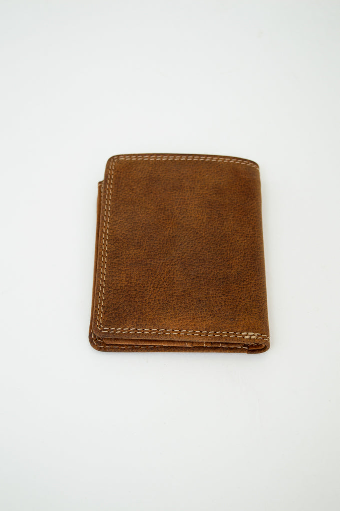 Premium Buffalo Leather Adrian Klis 288 Bill Fold Wallet - Stylish & Durable for Everyday Use, Travel, and Business