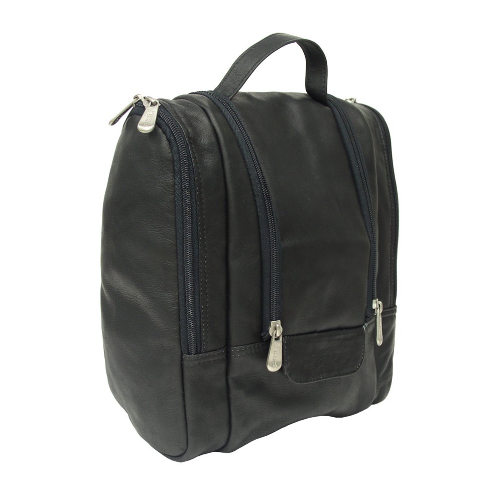 Waterproof Hanging Travel Toiletry Bag - Black Cosmetic Organizer for Men & Women - Perfect for Camping, Gym, Business Trips & Vacation Essentials Storage
