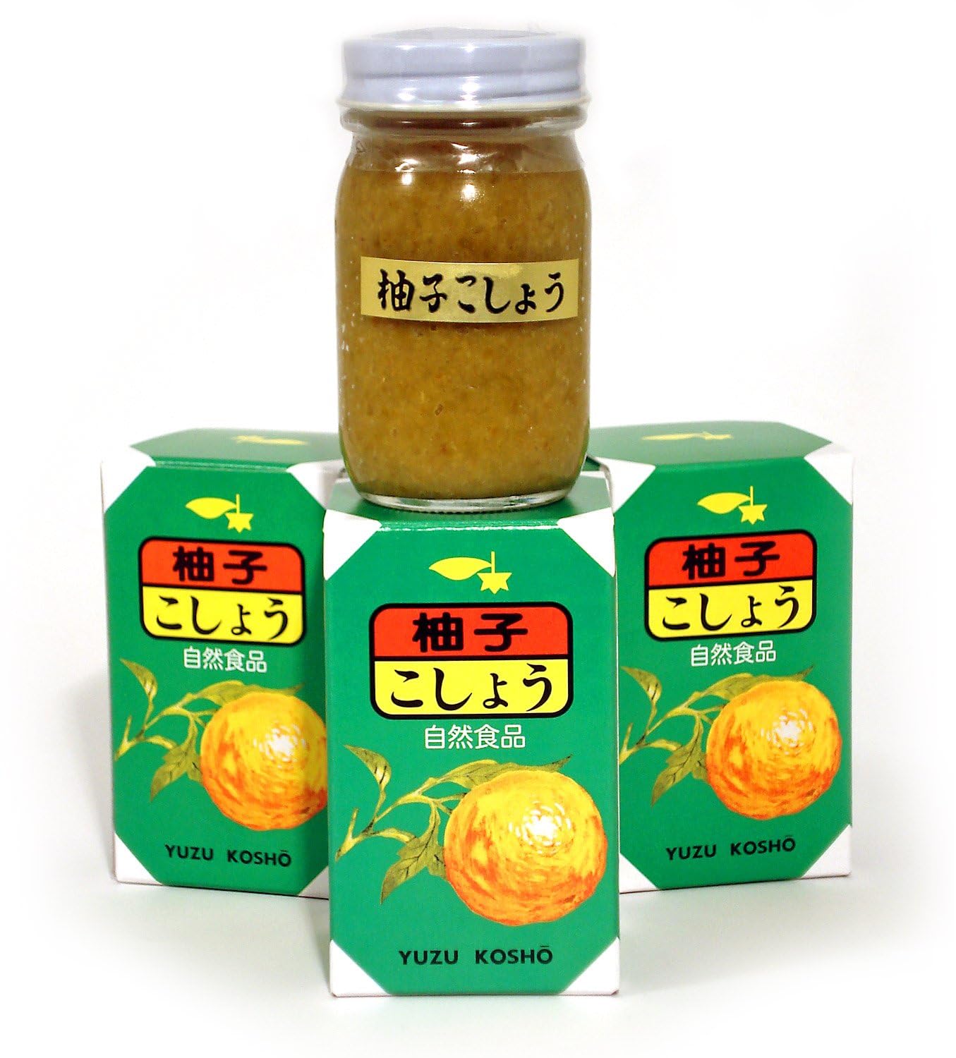 Spicy Japanese Yuzu Kosho Pepper Paste - Hot Citrus Sauce with Yuzu (Green, 3 Pack) | Perfect for Sushi, Ramen, Grilled Meats & Asian Cooking