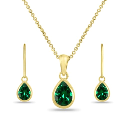 Synthetic Green Quartz - Gold Flash