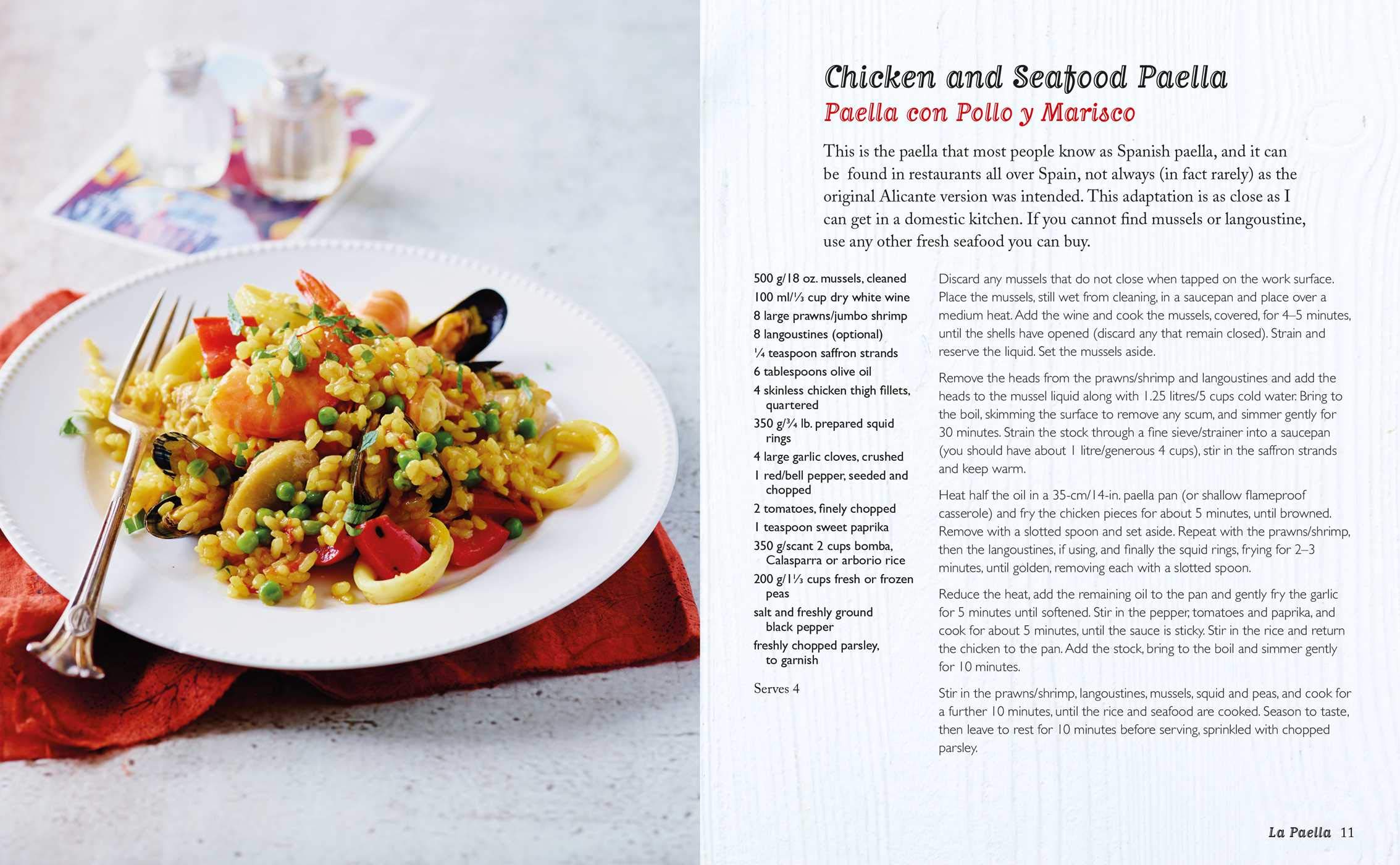 Authentic Spanish Paella Recipe Kit - Easy Homemade Rice & Noodle Dishes for Family Dinners & Special Occasions