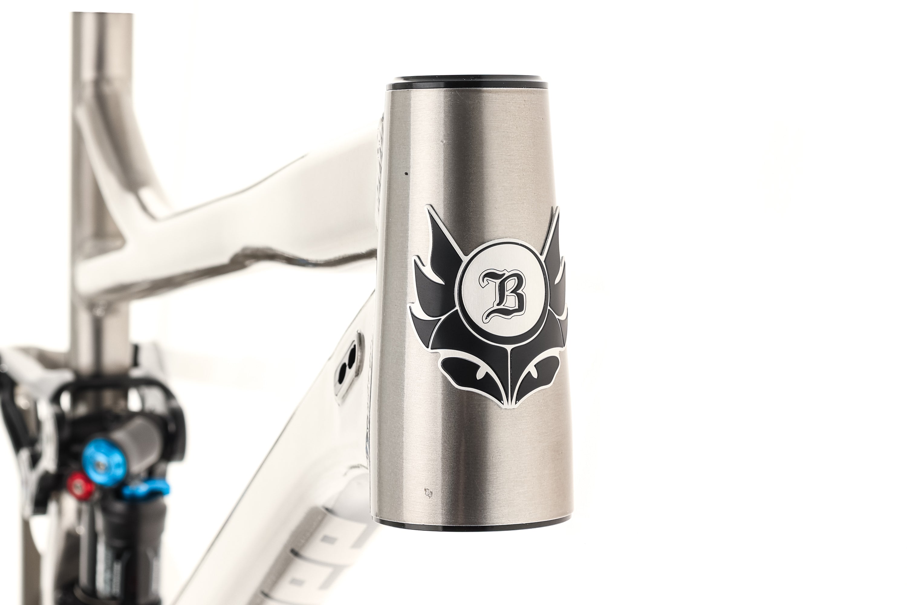 Banshee Titan V3.2 Mountain Bike Frameset - Tint Raw with Charcoal Decals | Lightweight & Durable MTB Frame for Trail & Enduro Riding