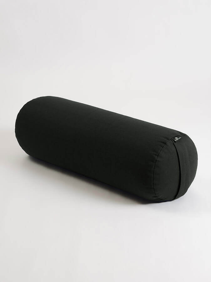 Organic Cotton Buckwheat Meditation Bolster Cushion for Yoga & Zen Relaxation - Perfect for Yoga Studios, Home Meditation & Stress Relief